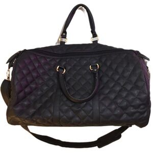 Elegant Black Quilted Women's Bag